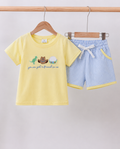 Boy’s “You’ve got a friend in me” character 2pc shorts set