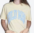 Lulu Mac Yellow & Blue Polka Dot T- Shirt Women’s