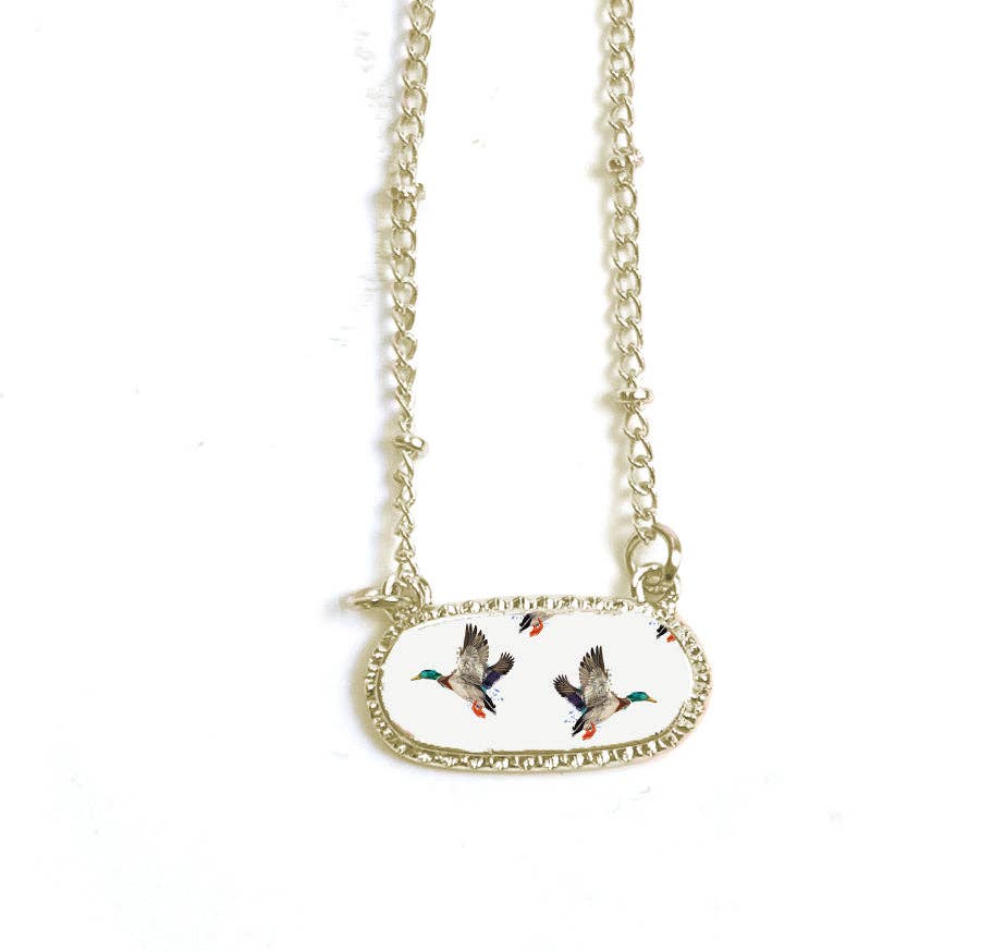 White Duck Necklace