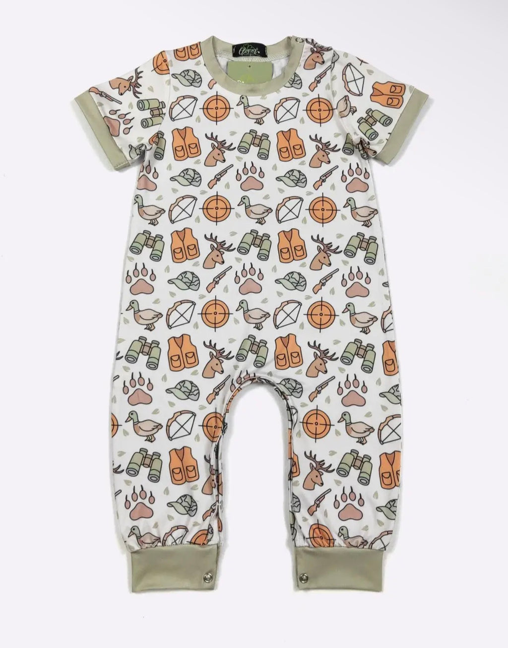 Outdoor’s Man Hunting boys Romper
