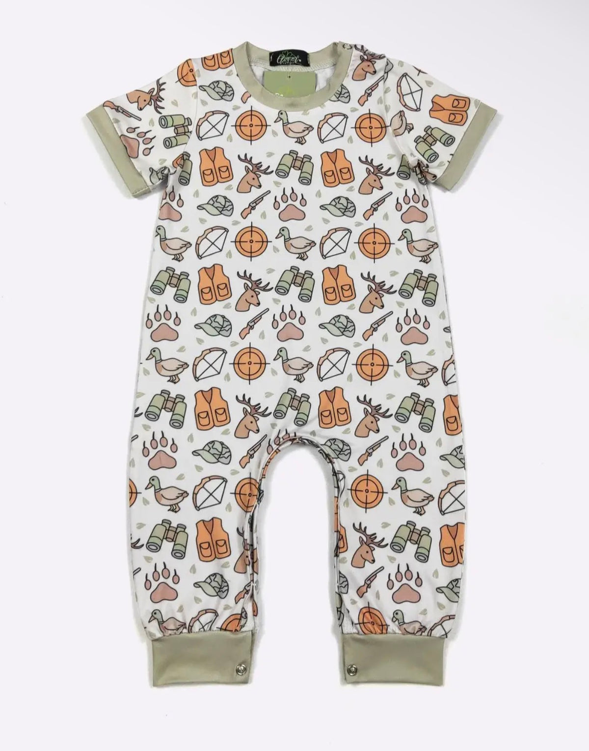 Outdoor’s Man Hunting boys Romper