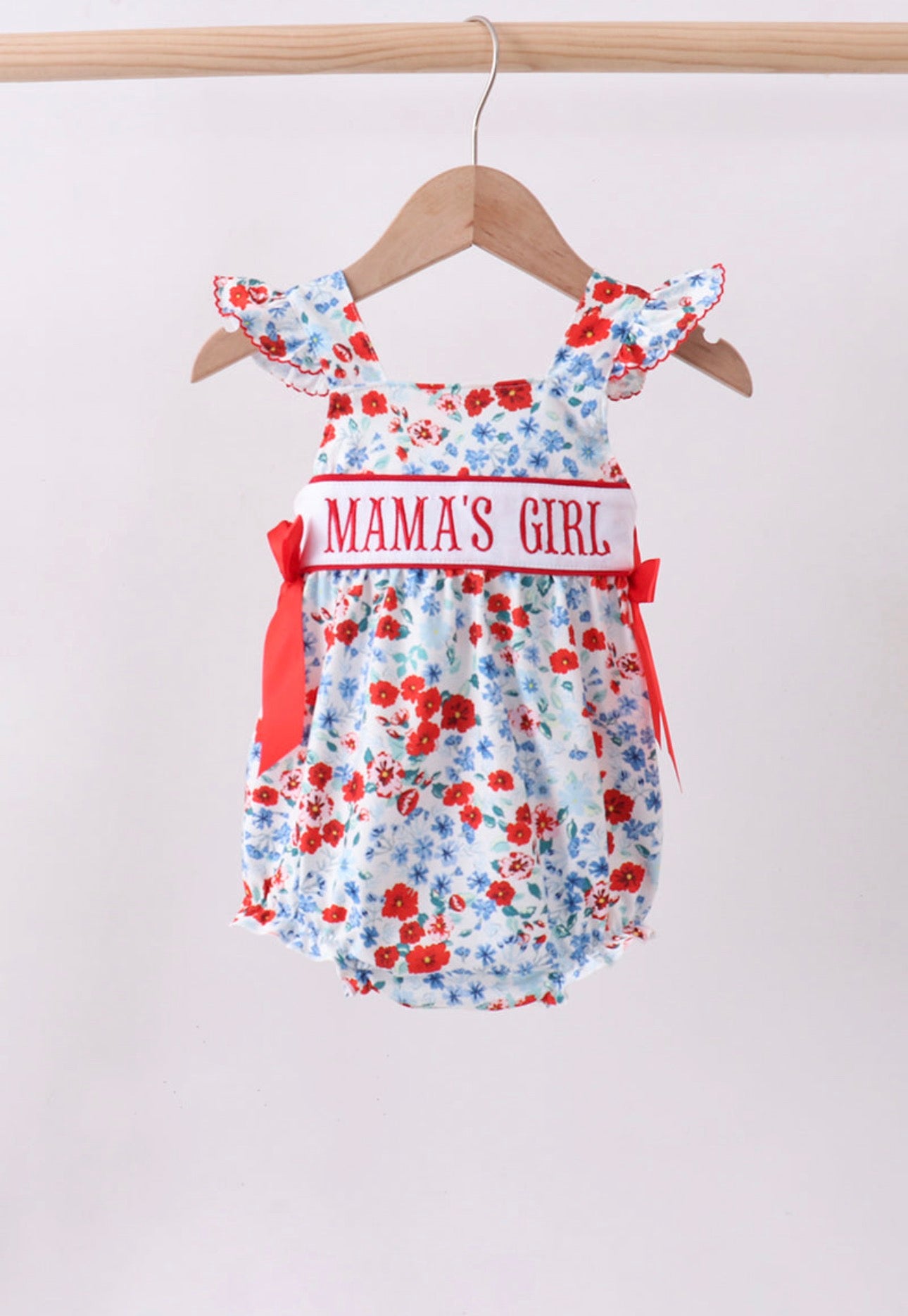 Girl’s Floral “Mama’s Girl” bubble