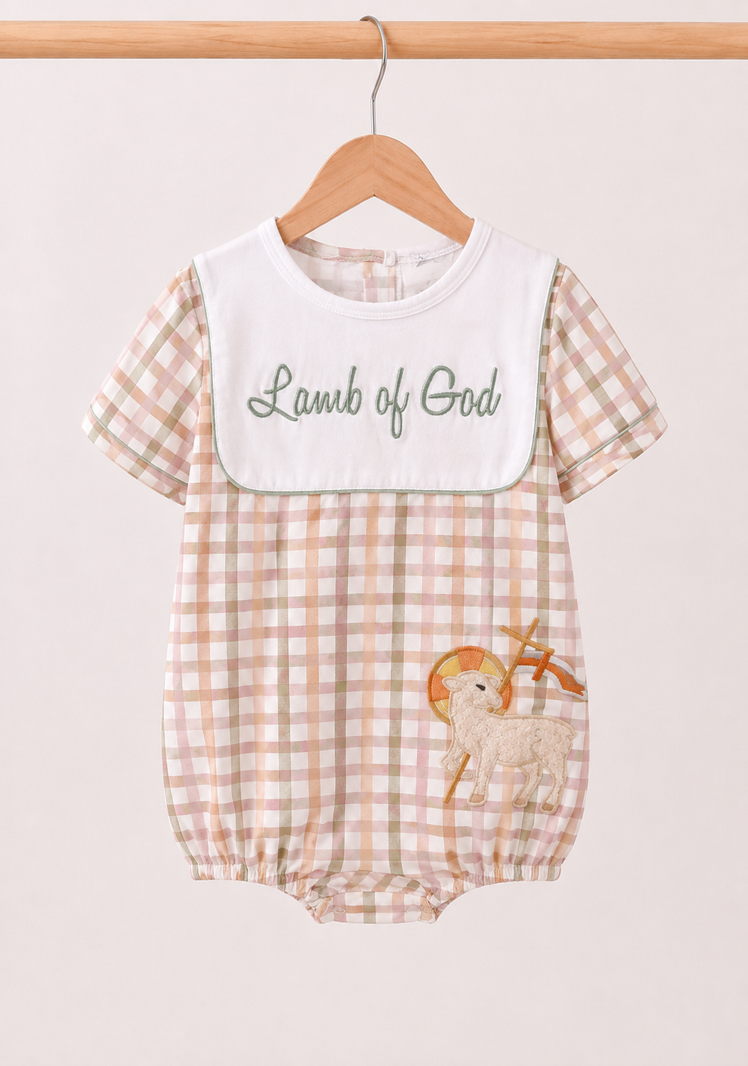 Boy’s “Lamb Of God” Christan Bubble