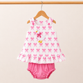 Girl’s Goose & Bow Bloomer Set