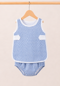 Boy’s plaid Bloomer Set
