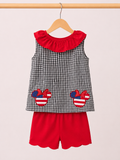 Girl’s Patriotic Mouse 2pc Set