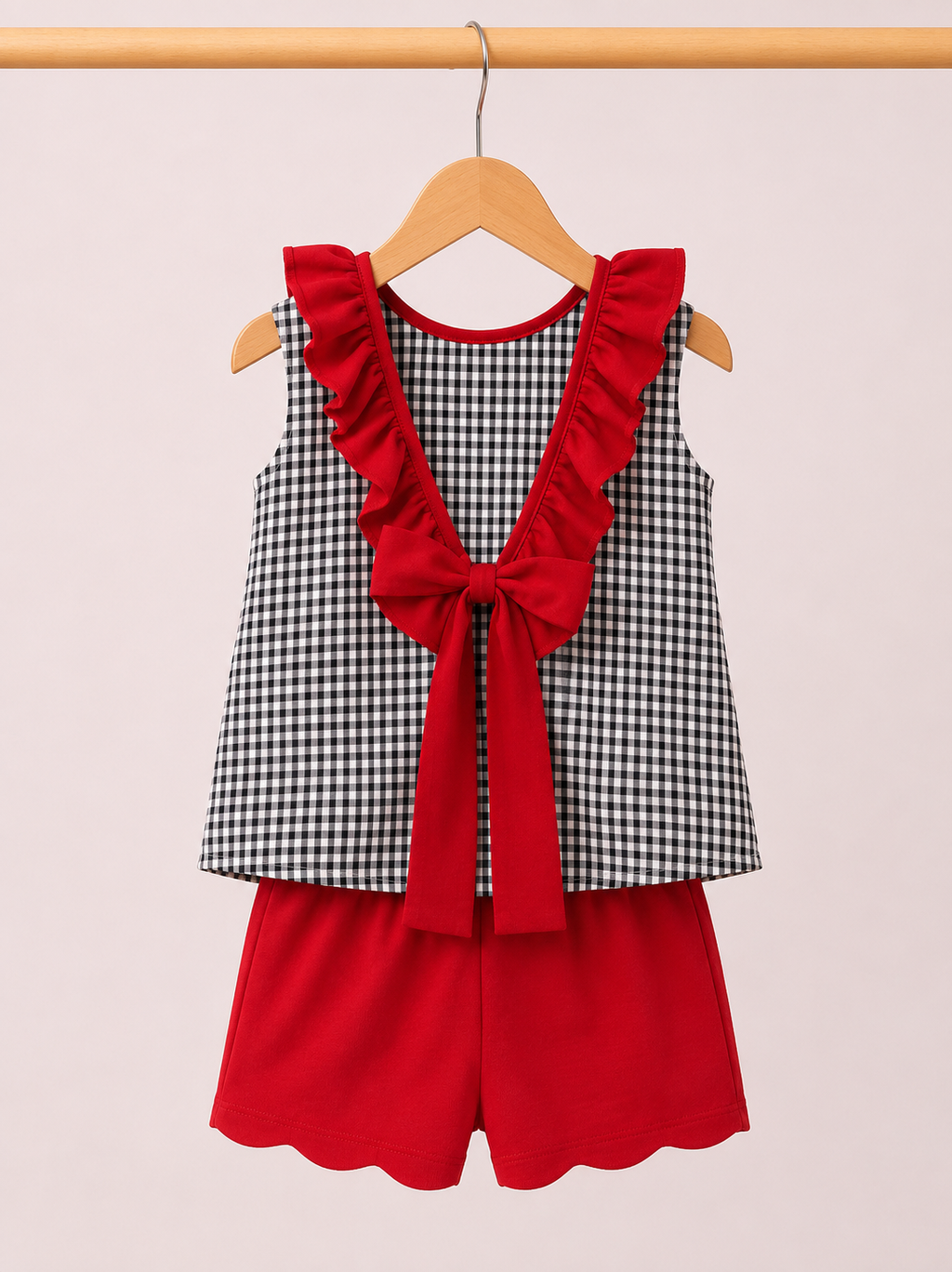 Girl’s Patriotic Mouse 2pc Set
