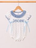 Little sister smocked bubble