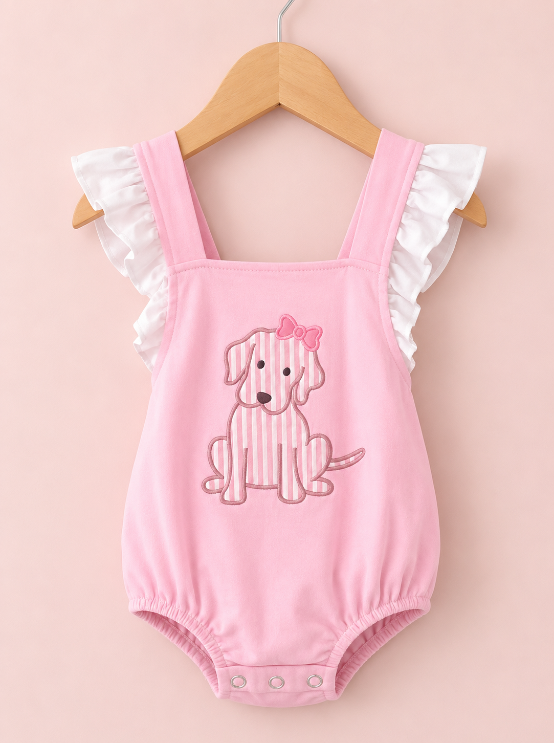 Girl’s Pink Puppy Bubble