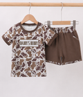 “Daddy’s Buddy” camo 2pc Boy’s Shorts Set