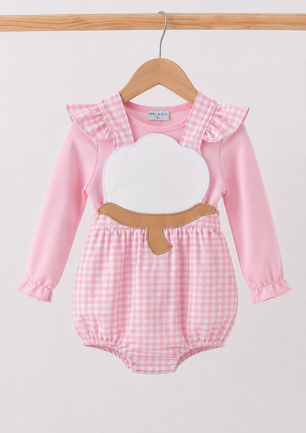 Cotton LongSleeve Girls Bubble