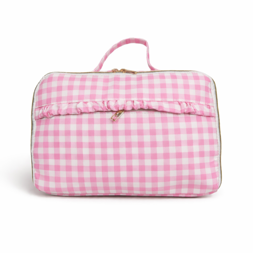 Pink Gingham Backpack & Lunchbox Girl's