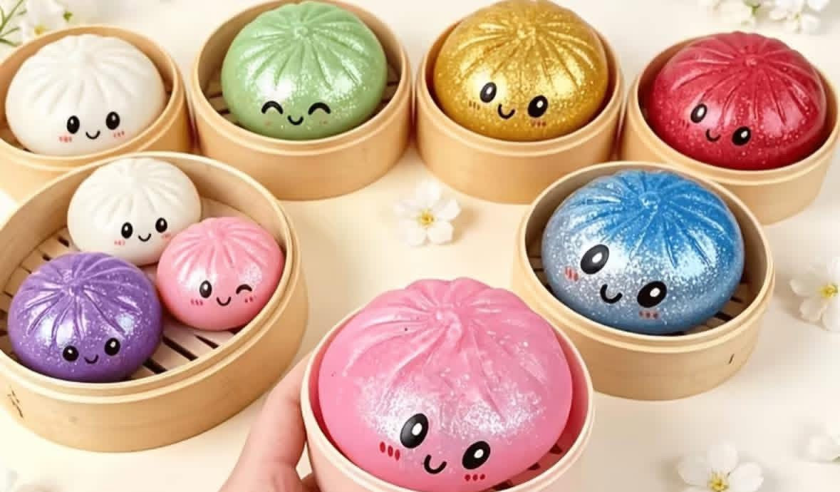 Dumpling Squishy Toys
