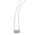 Silver Camo Necklace