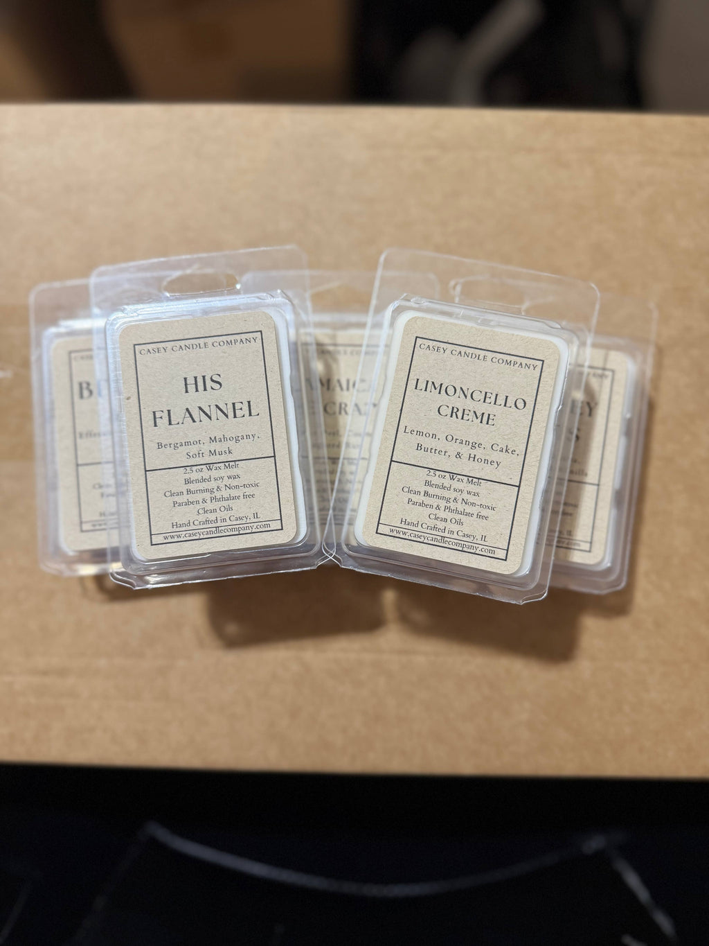 2.5oz Wax Melts- 100% Soy Wax