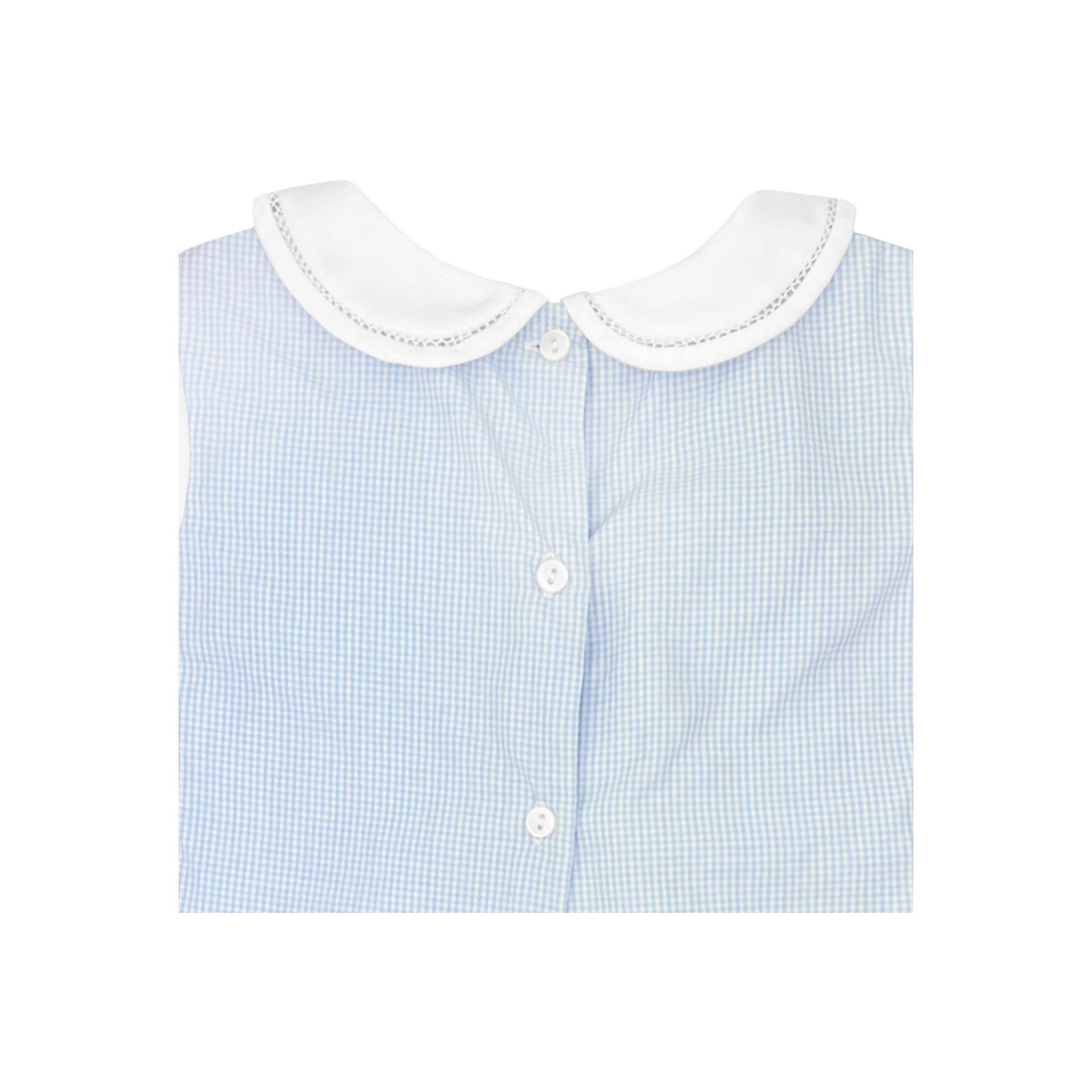 Boy’s Romper with Side Tabs & Matching Hat