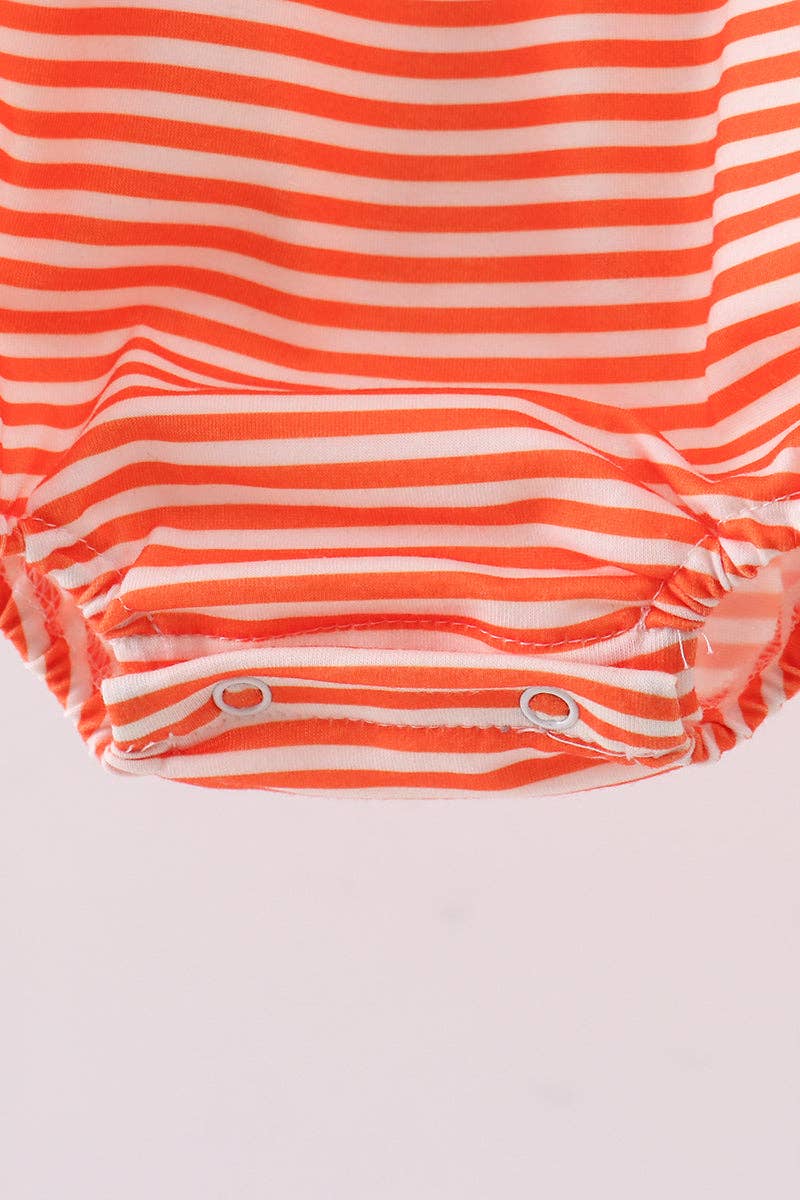 Boy’s Auburn embroidery stripe bubble