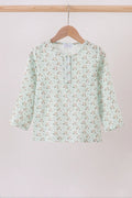 Premium duck print muslin top Boy's Mallard